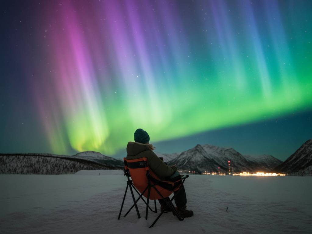 How to stay warm and comfortable during long aurora nights near your city while you wait for northern lights