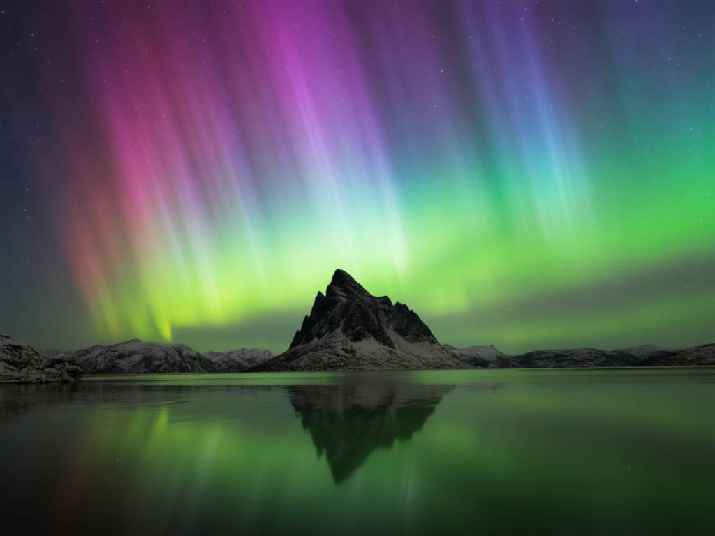 How to set up your camera for aurora shots in light-polluted areas and still capture detailed northern lights