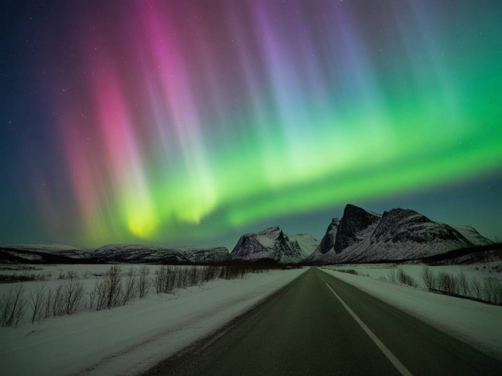 How far from the city you need to drive for a clear northern lights view and darker skies for aurora watching